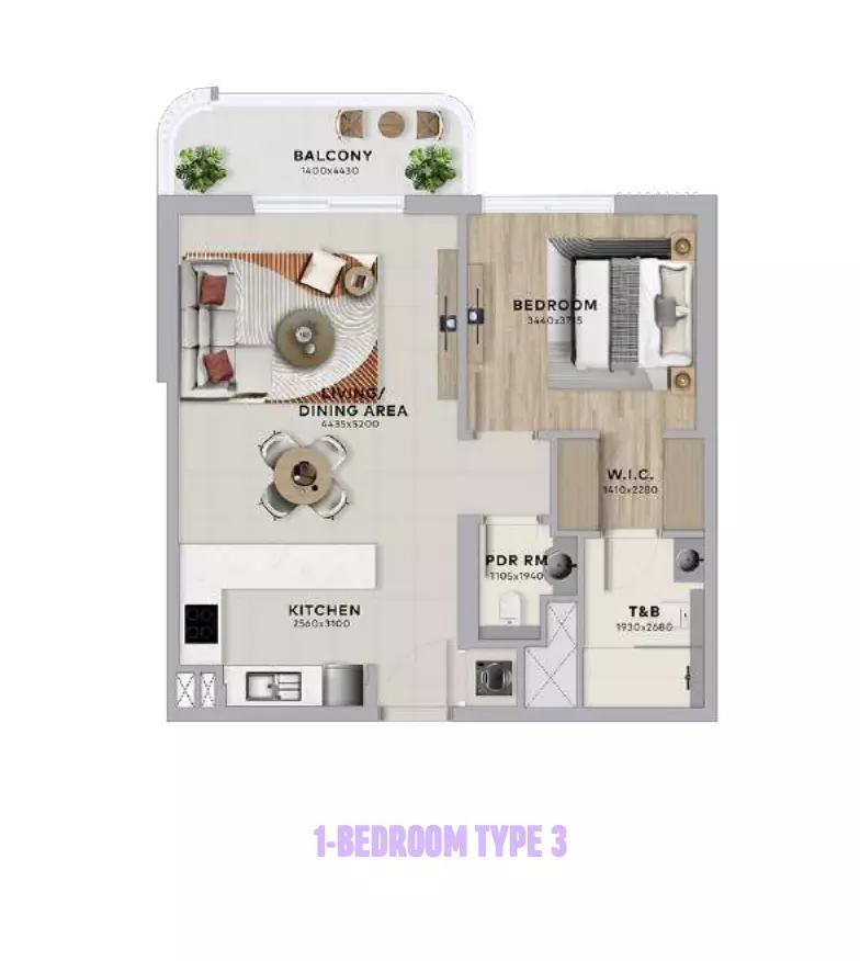 Unit floor plan image