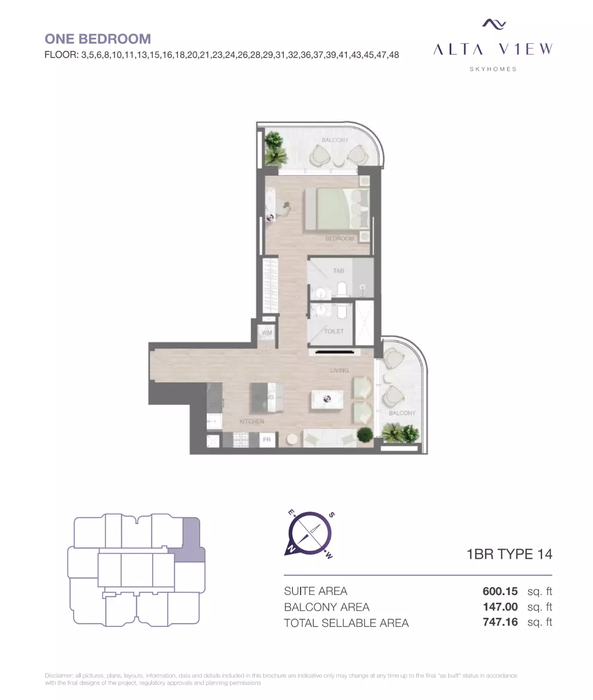 Unit floor plan image