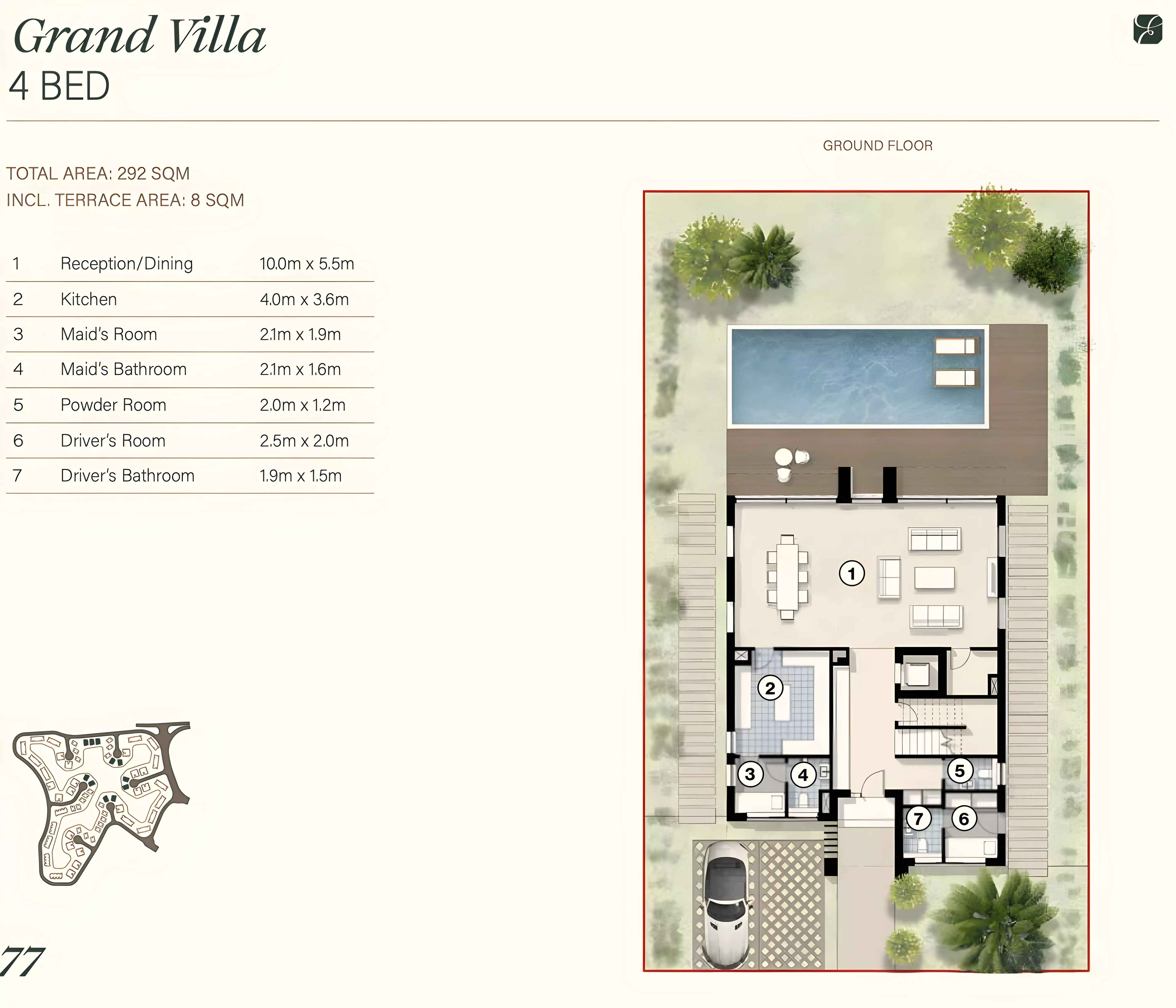 Unit floor plan image