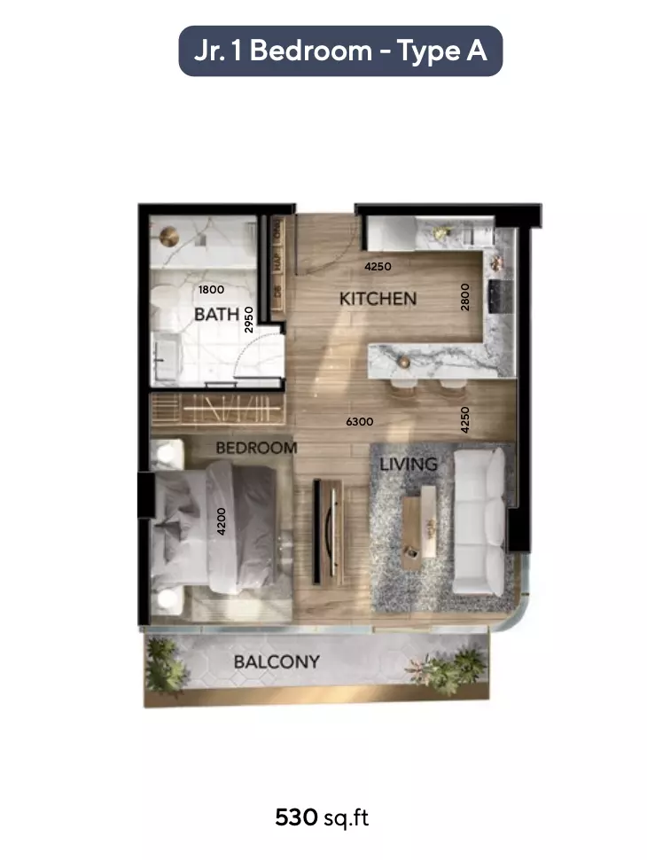 صورة مخطط ارضية الوحدة