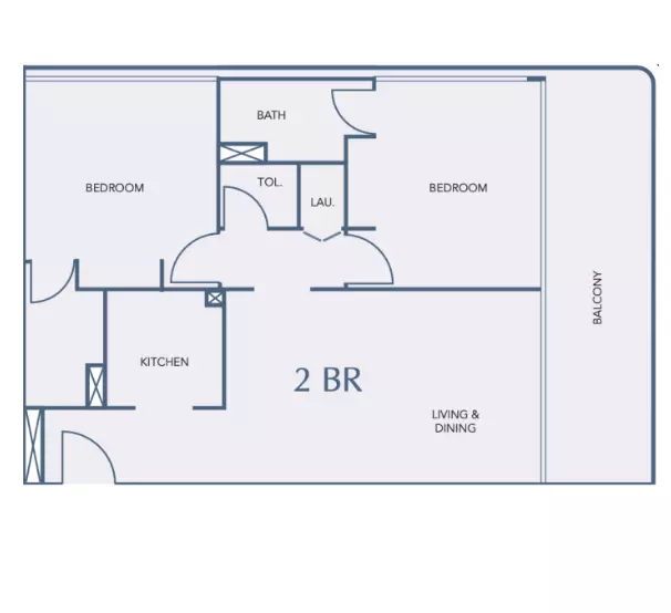 Unit floor plan image