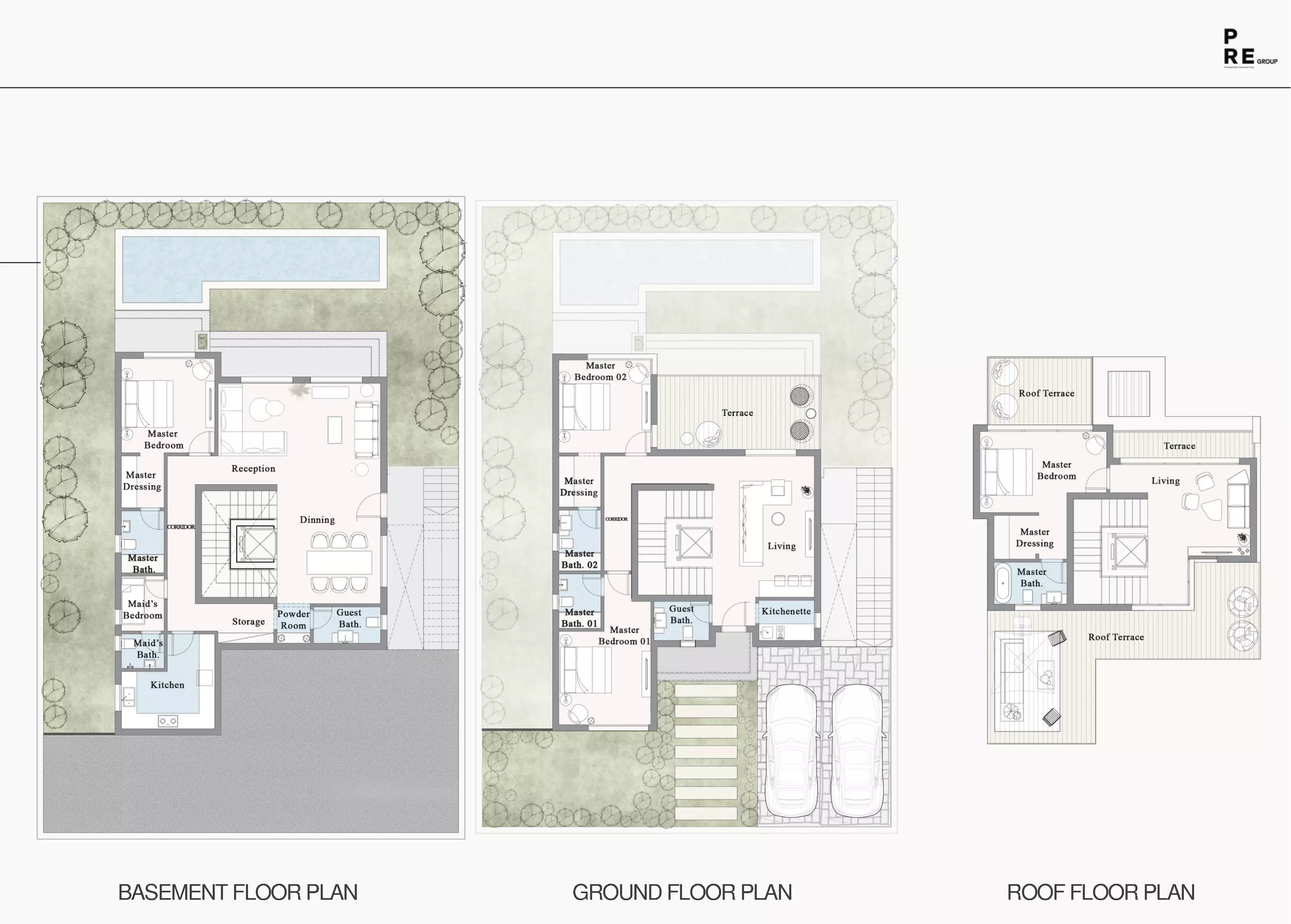 صورة مخطط ارضية الوحدة