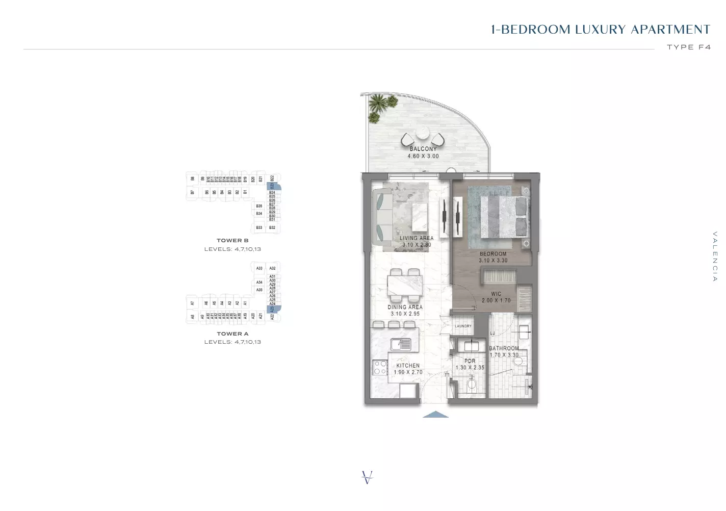 Unit floor plan image