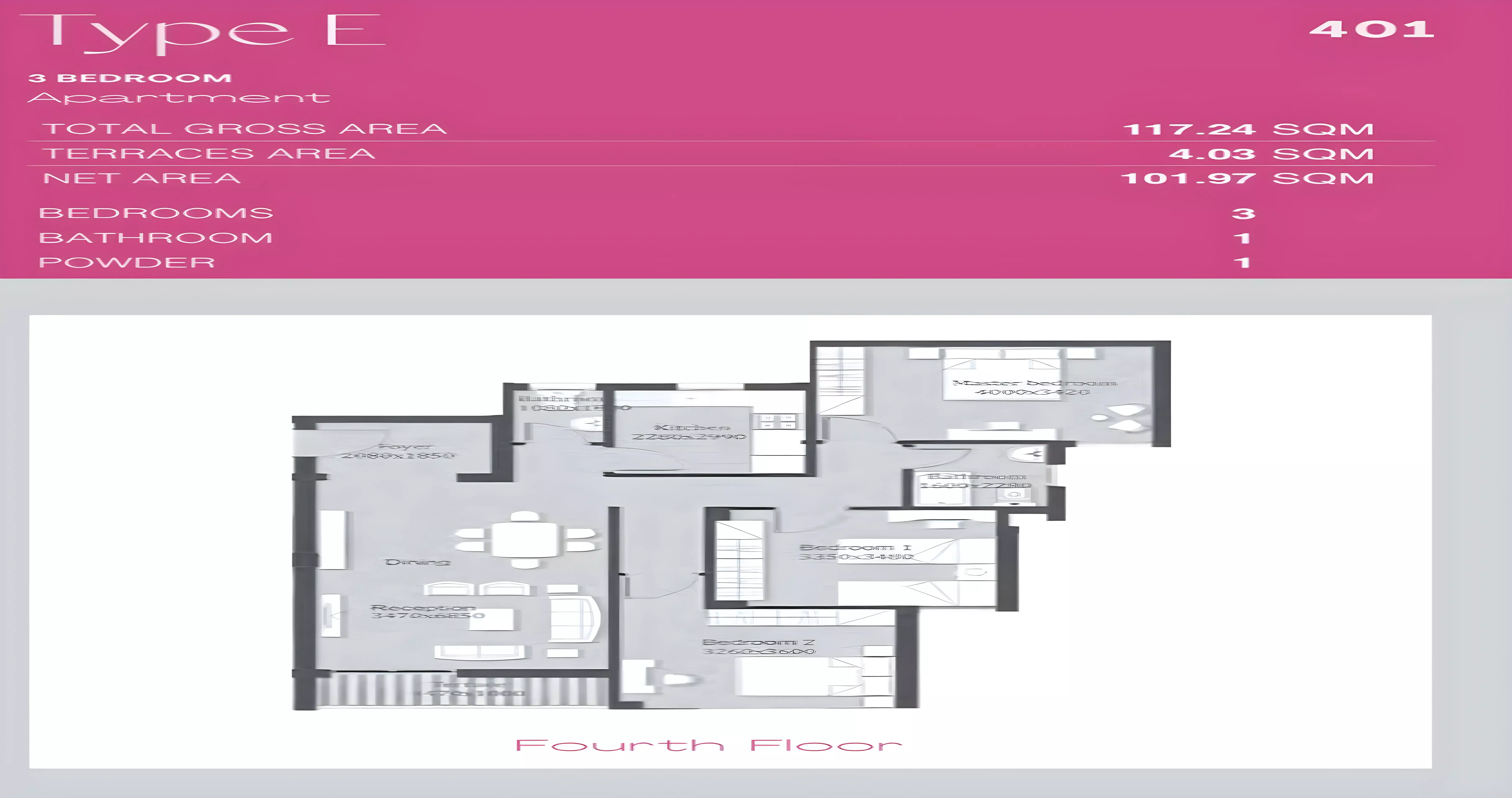 Unit floor plan image