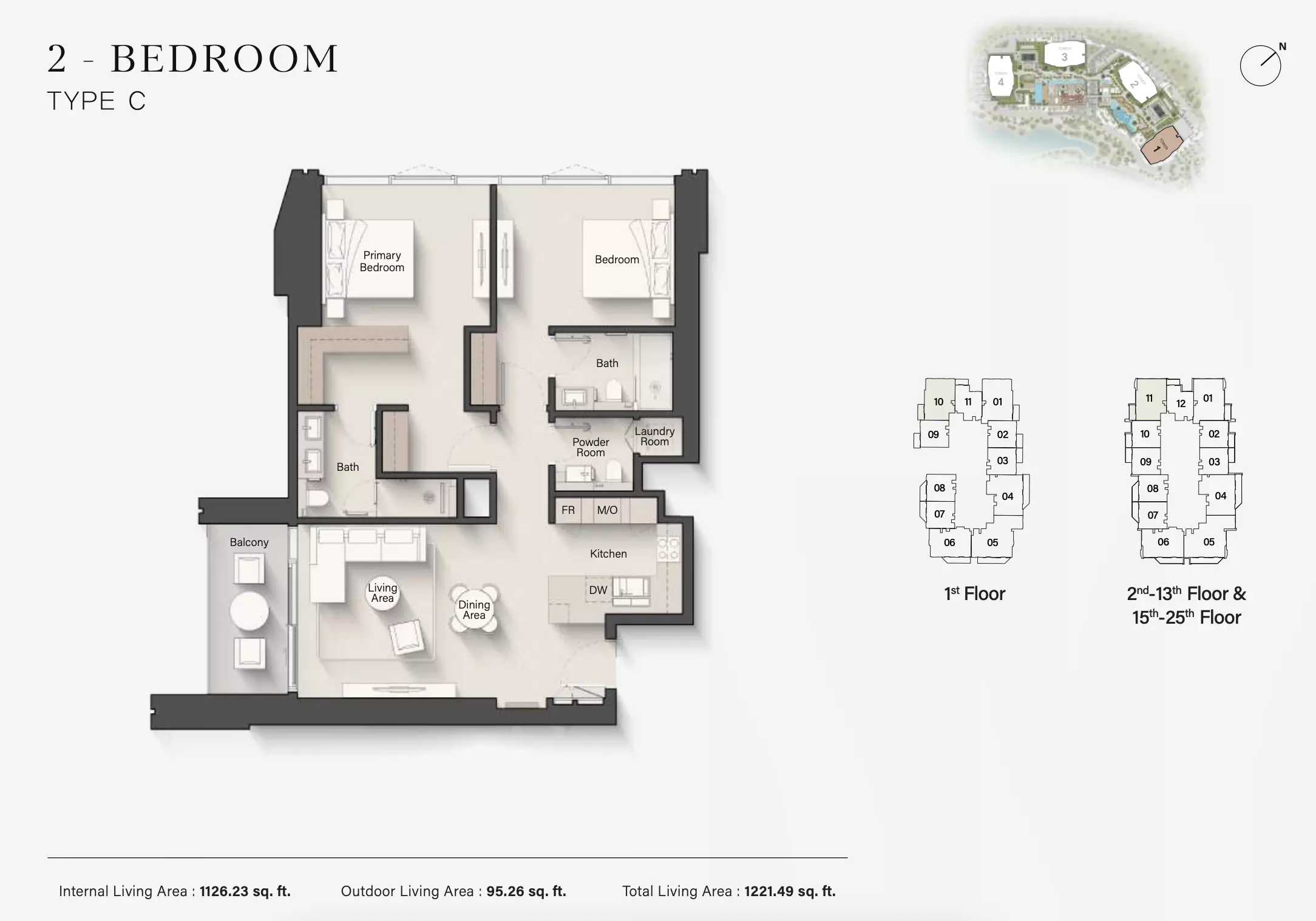 صورة مخطط ارضية الوحدة