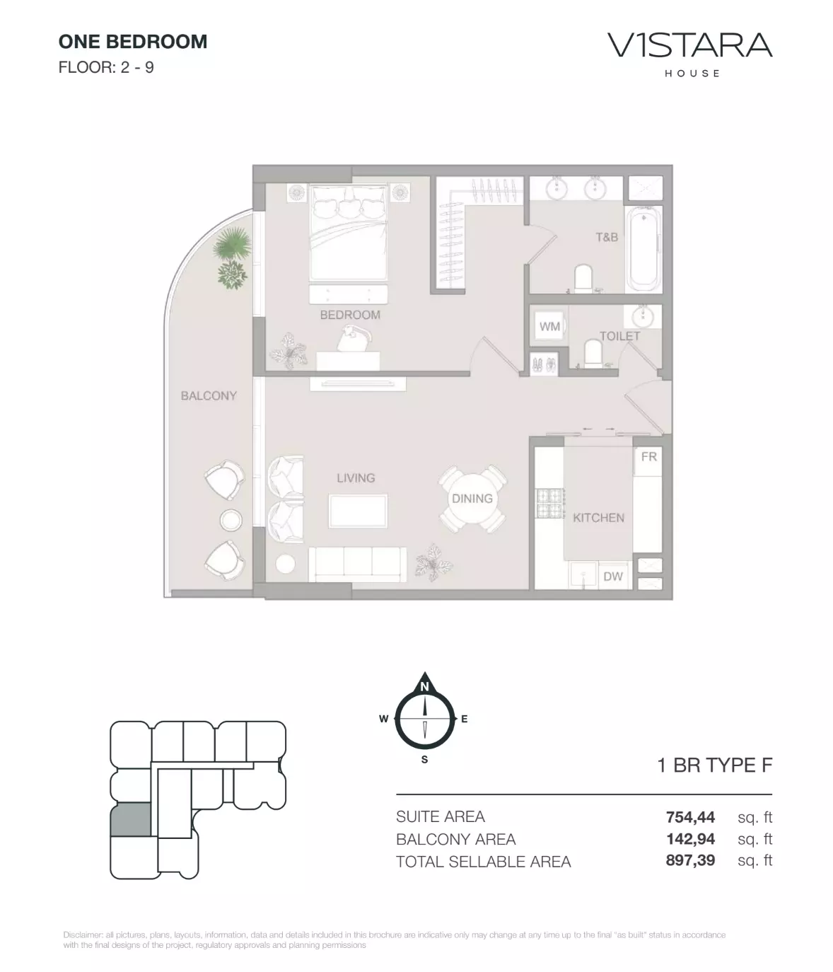 Unit floor plan image