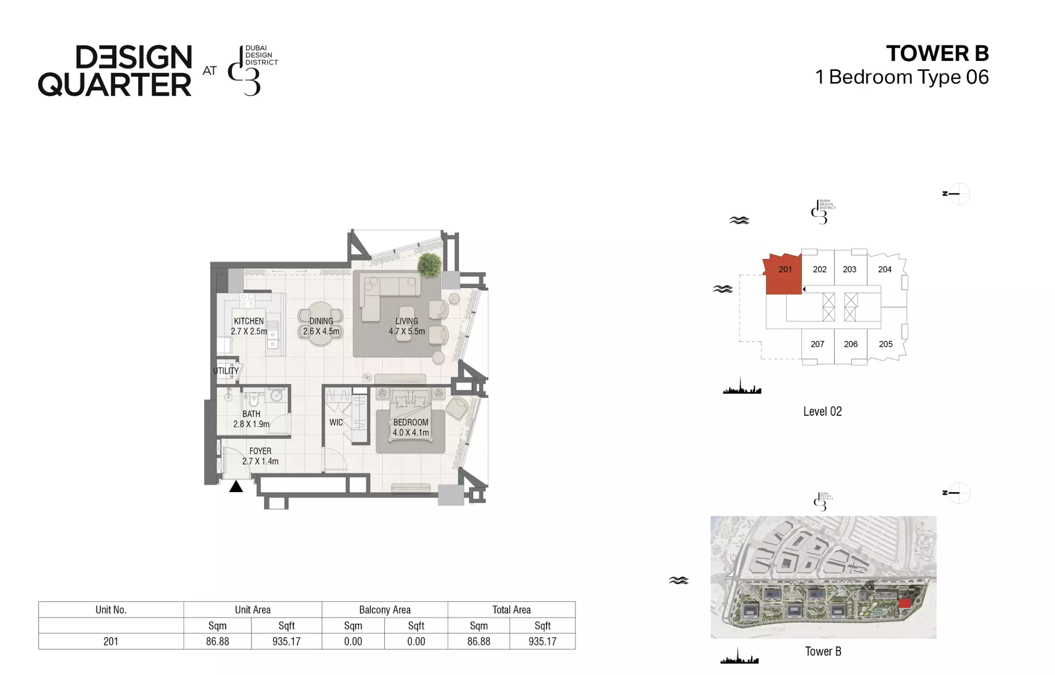 Design Quarter Type 06, 1 bed