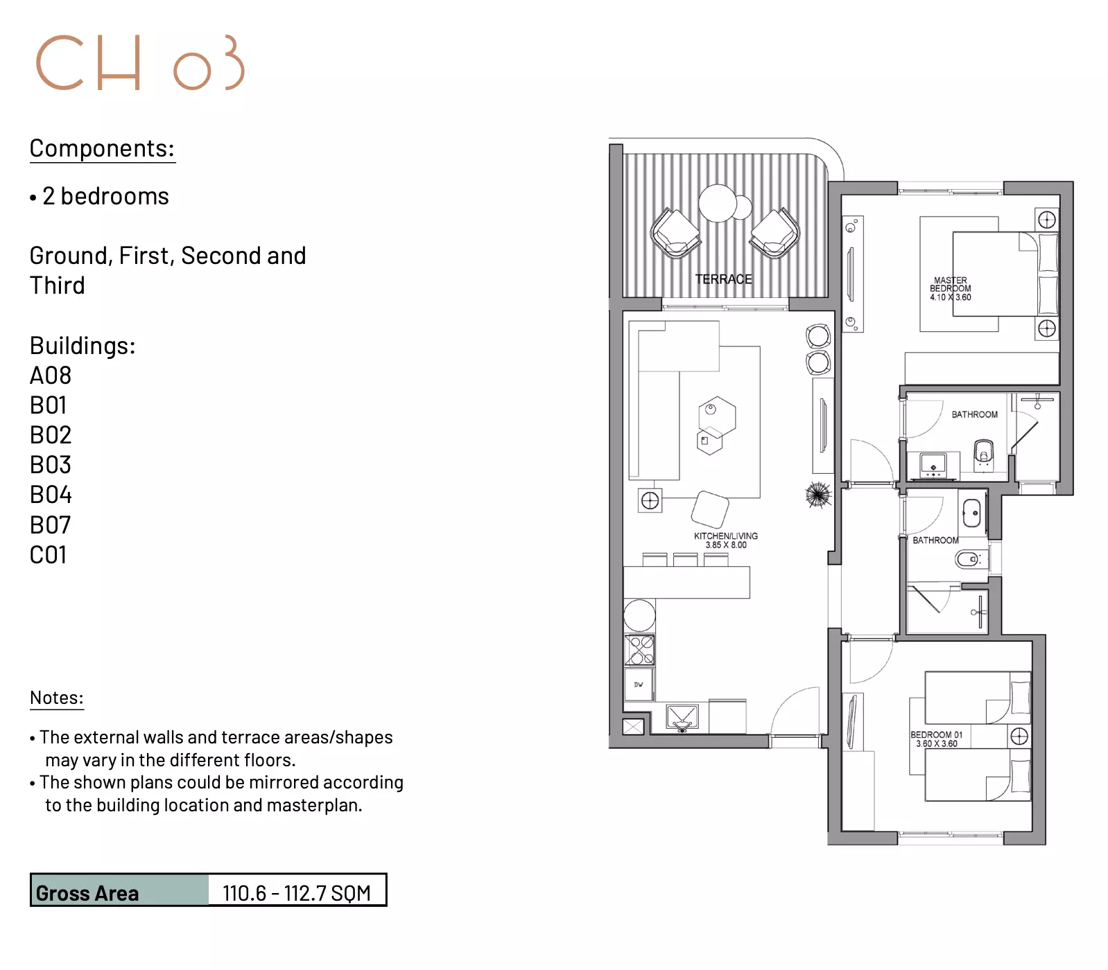 Unit floor plan image
