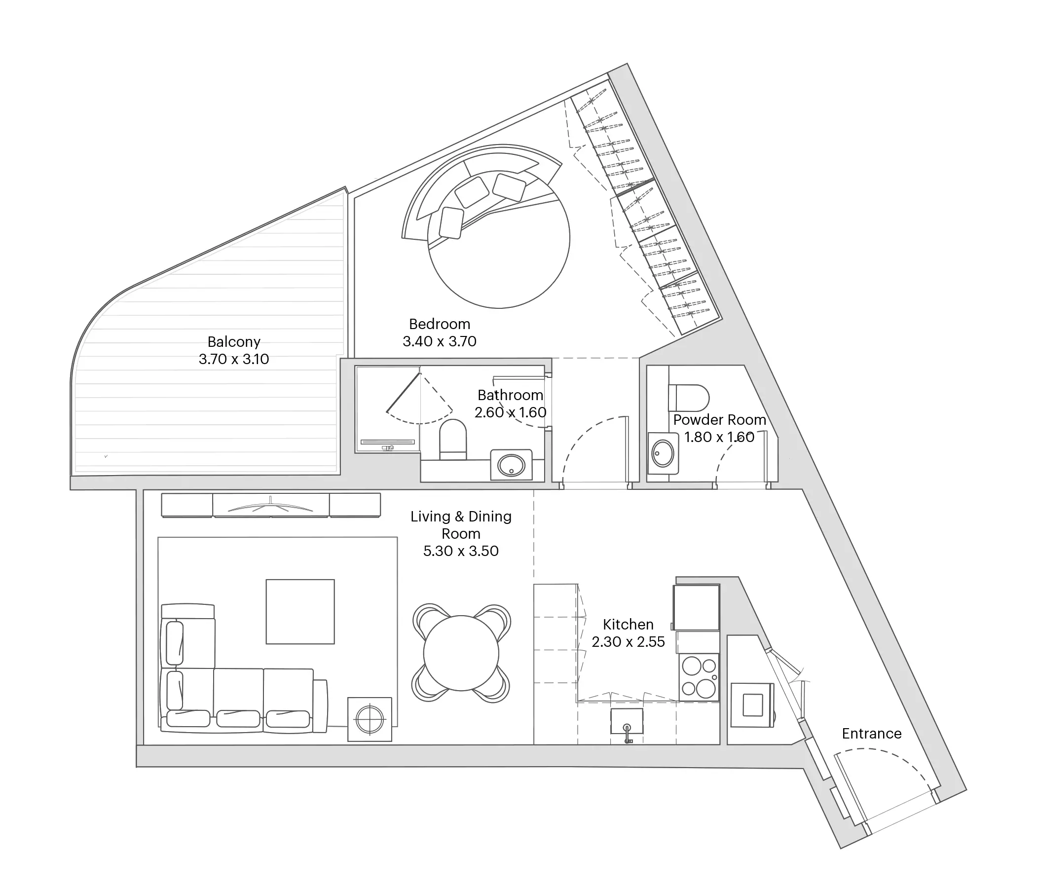 Unit floor plan image