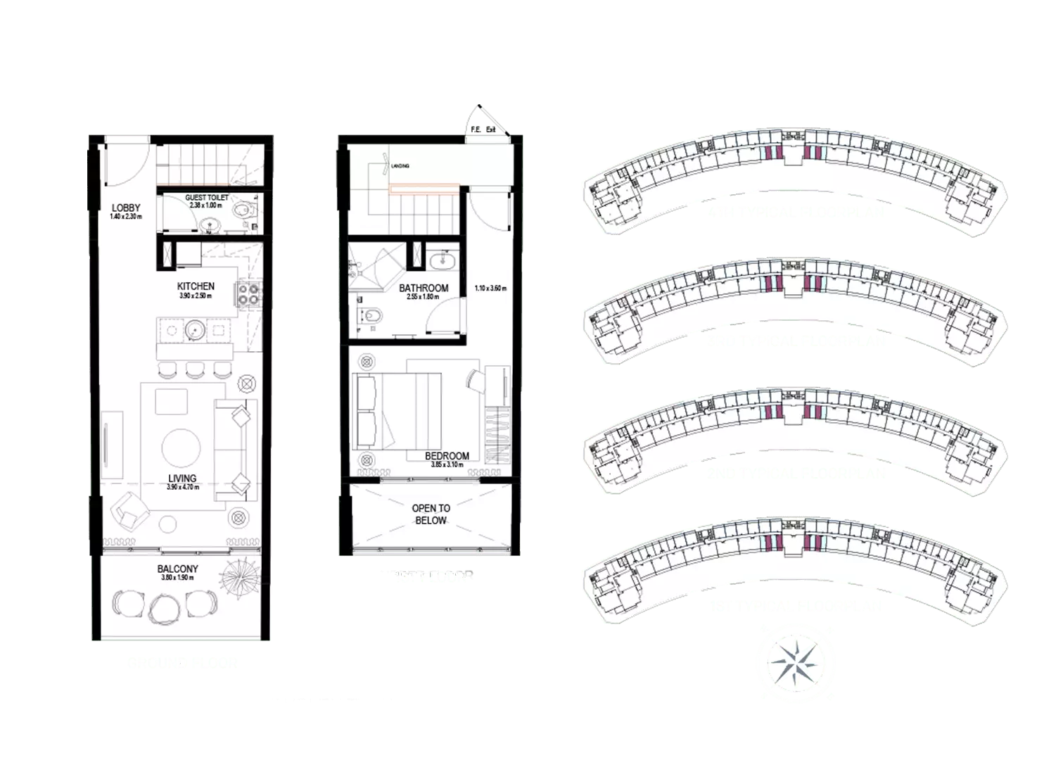 Unit floor plan image