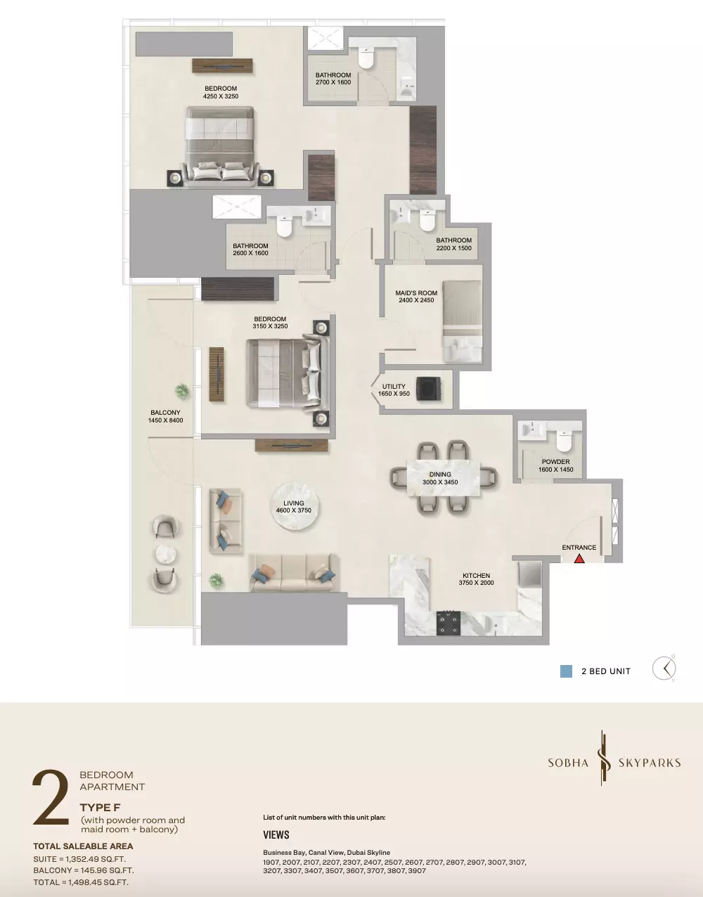 Unit floor plan image