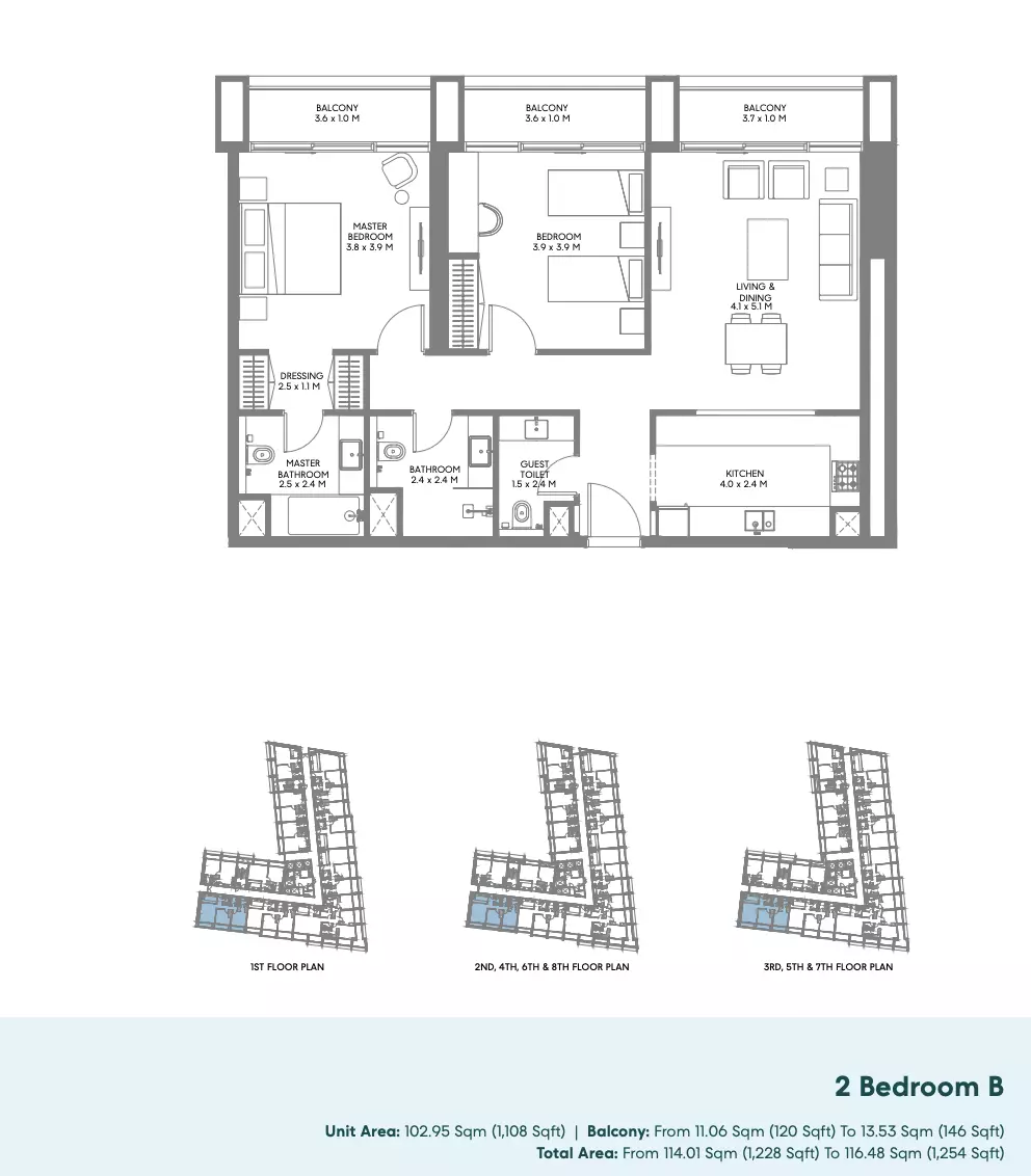 Unit floor plan image