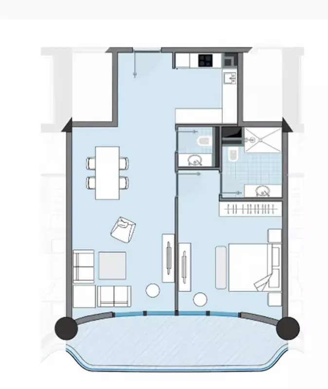 صورة مخطط ارضية الوحدة