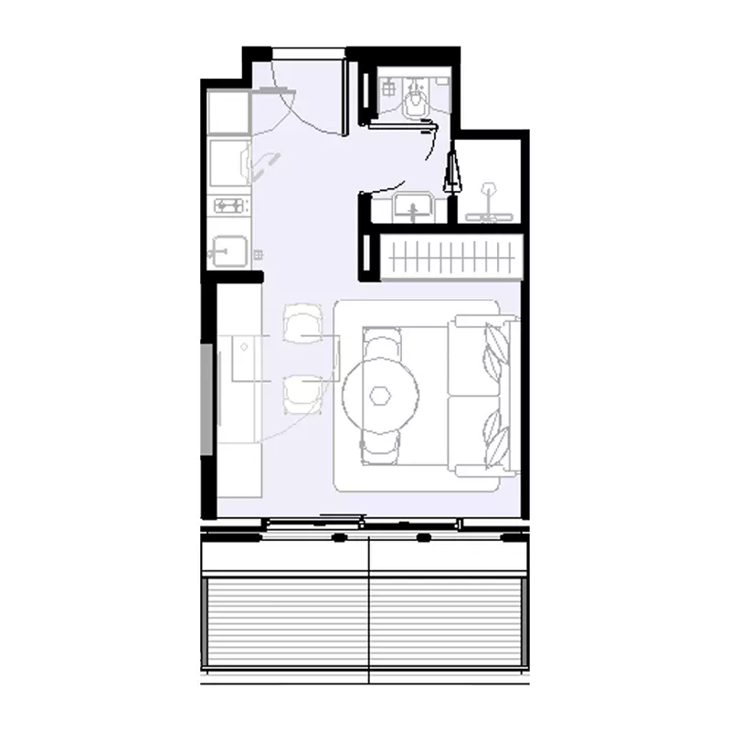 Unit floor plan image