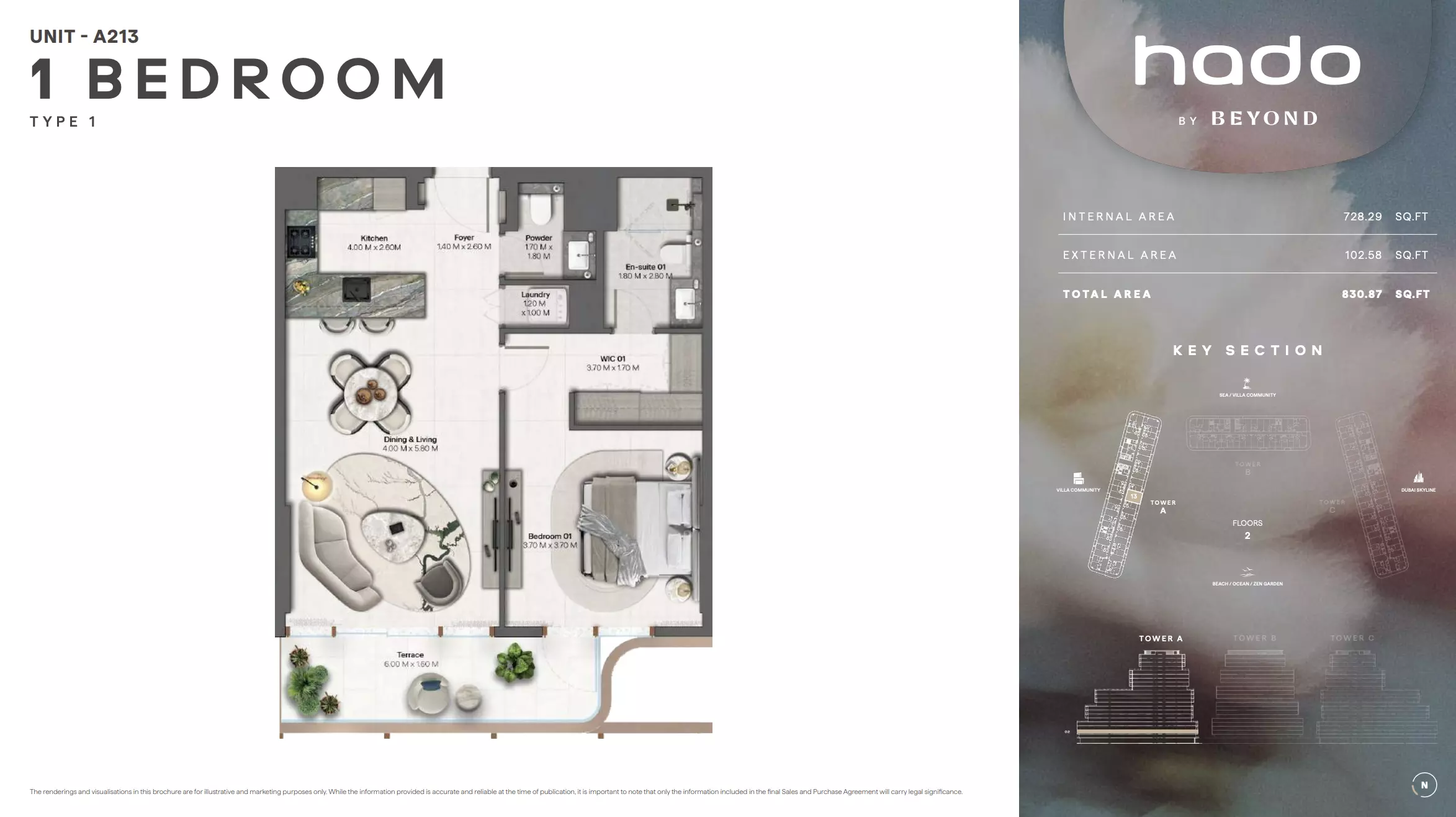 Unit floor plan image