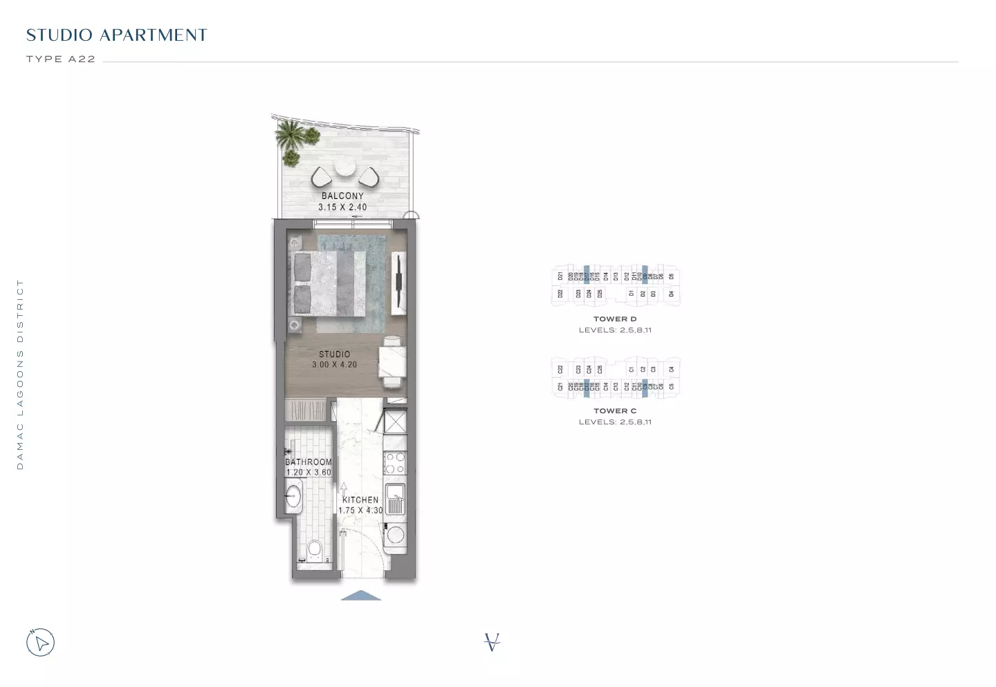 Unit floor plan image