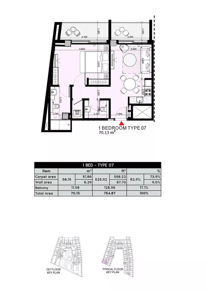 Unit floor plan image