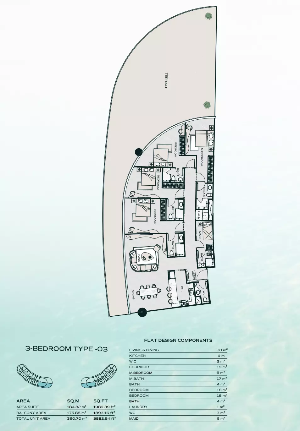 Unit floor plan image