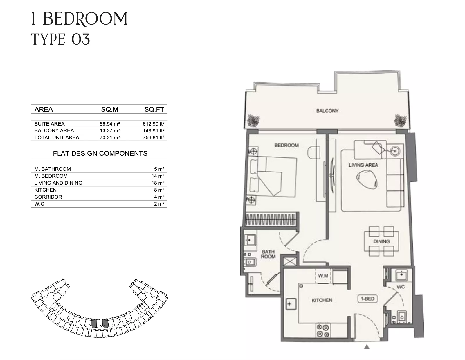 Unit floor plan image