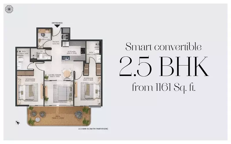 Unit floor plan image