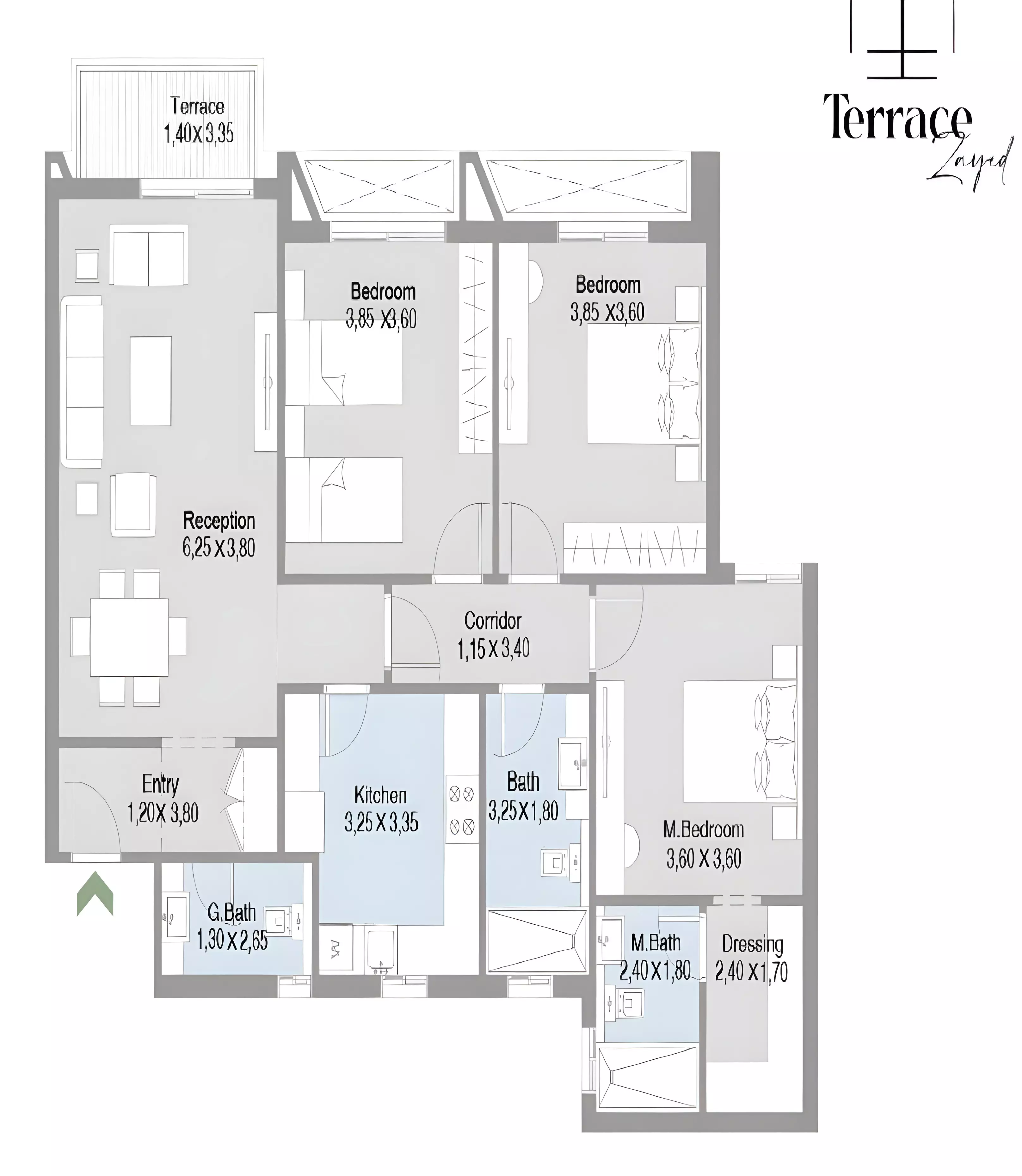 Unit floor plan image