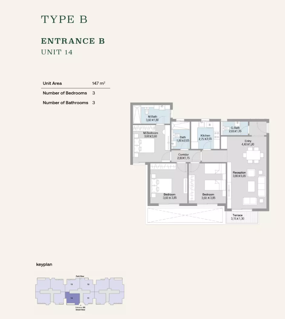 Unit floor plan image
