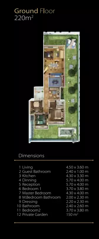 Unit floor plan image