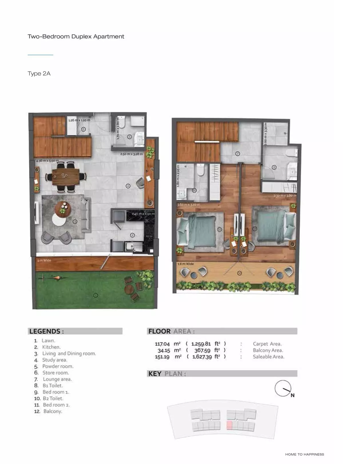 Unit floor plan image