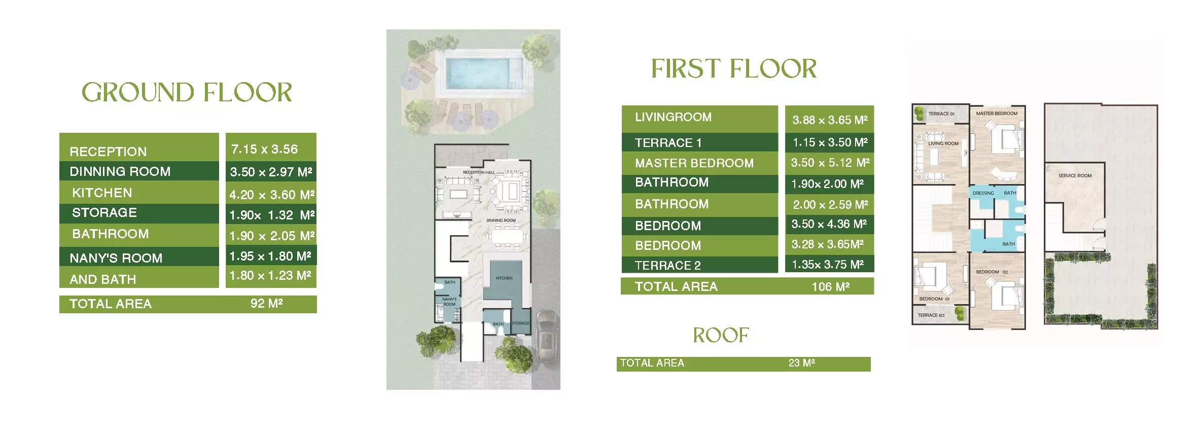 صورة مخطط ارضية الوحدة