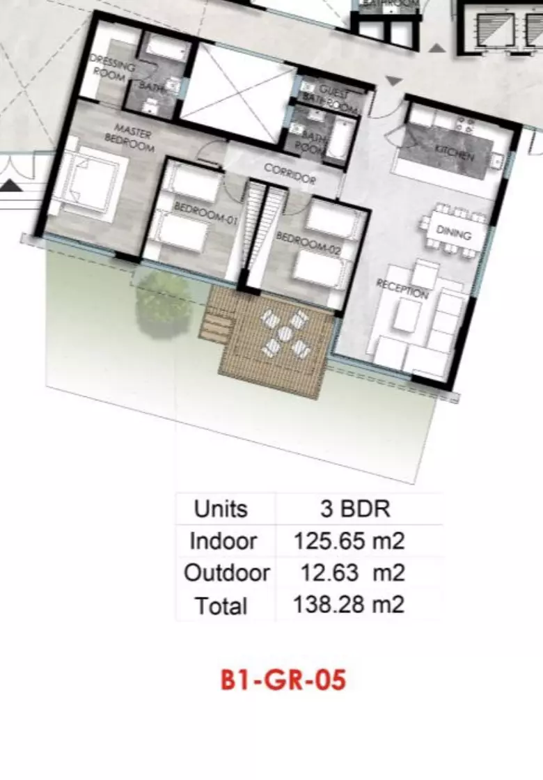 Unit floor plan image