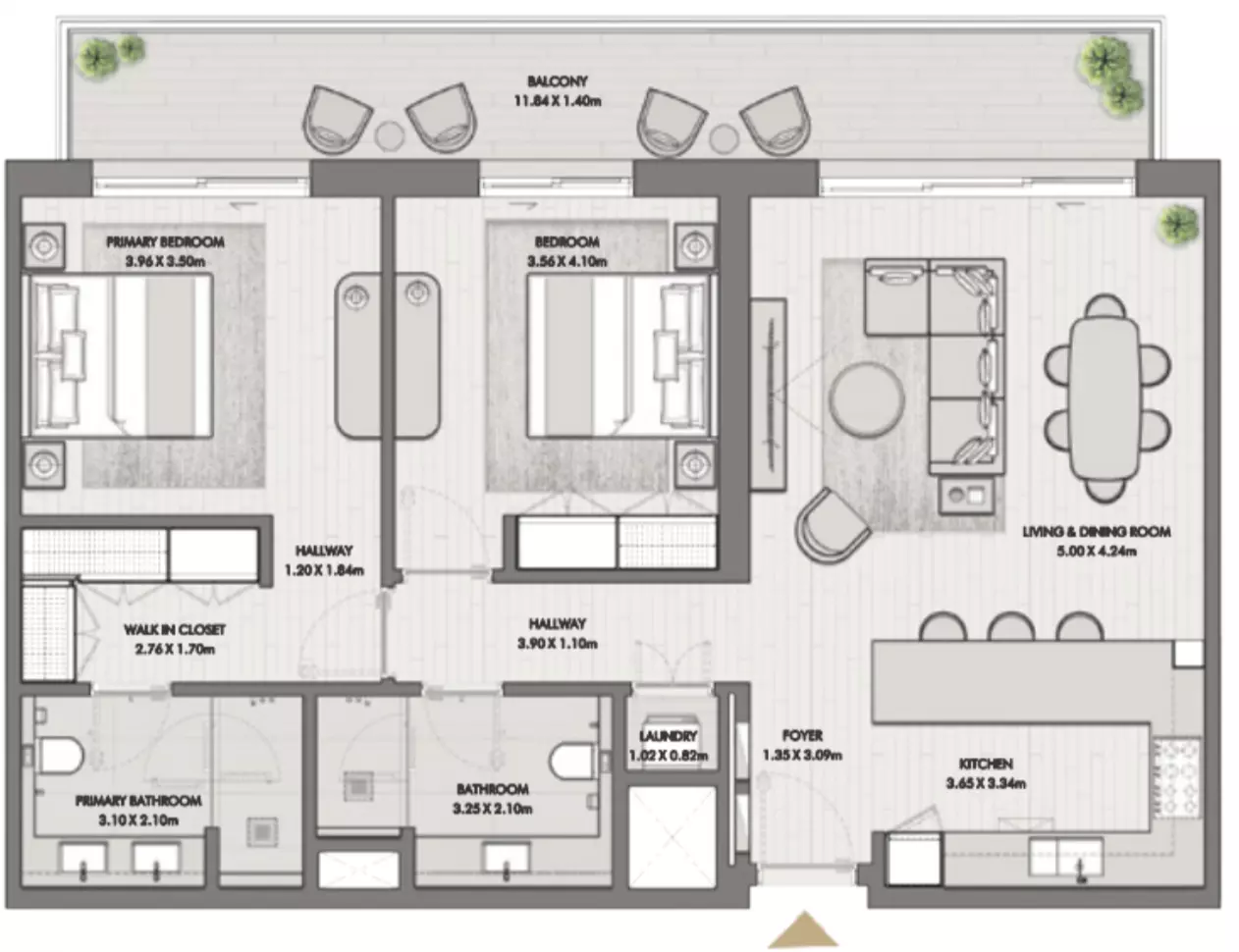 Riwa Type G2, 2 beds
