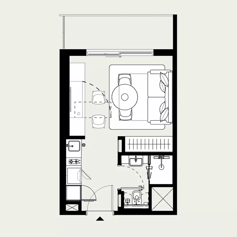 Unit floor plan image