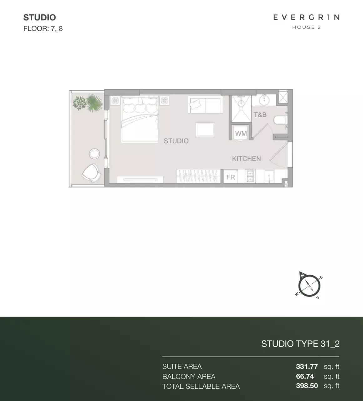 Unit floor plan image