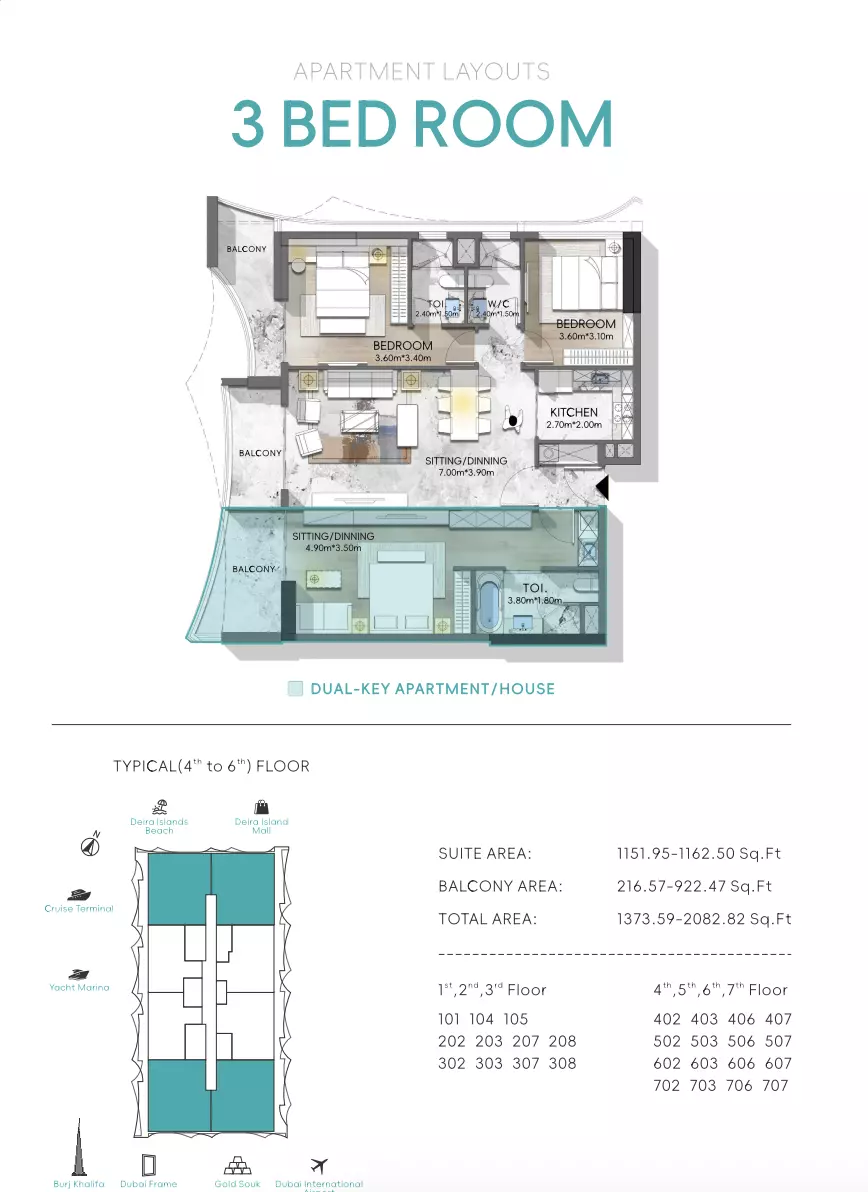 Unit floor plan image