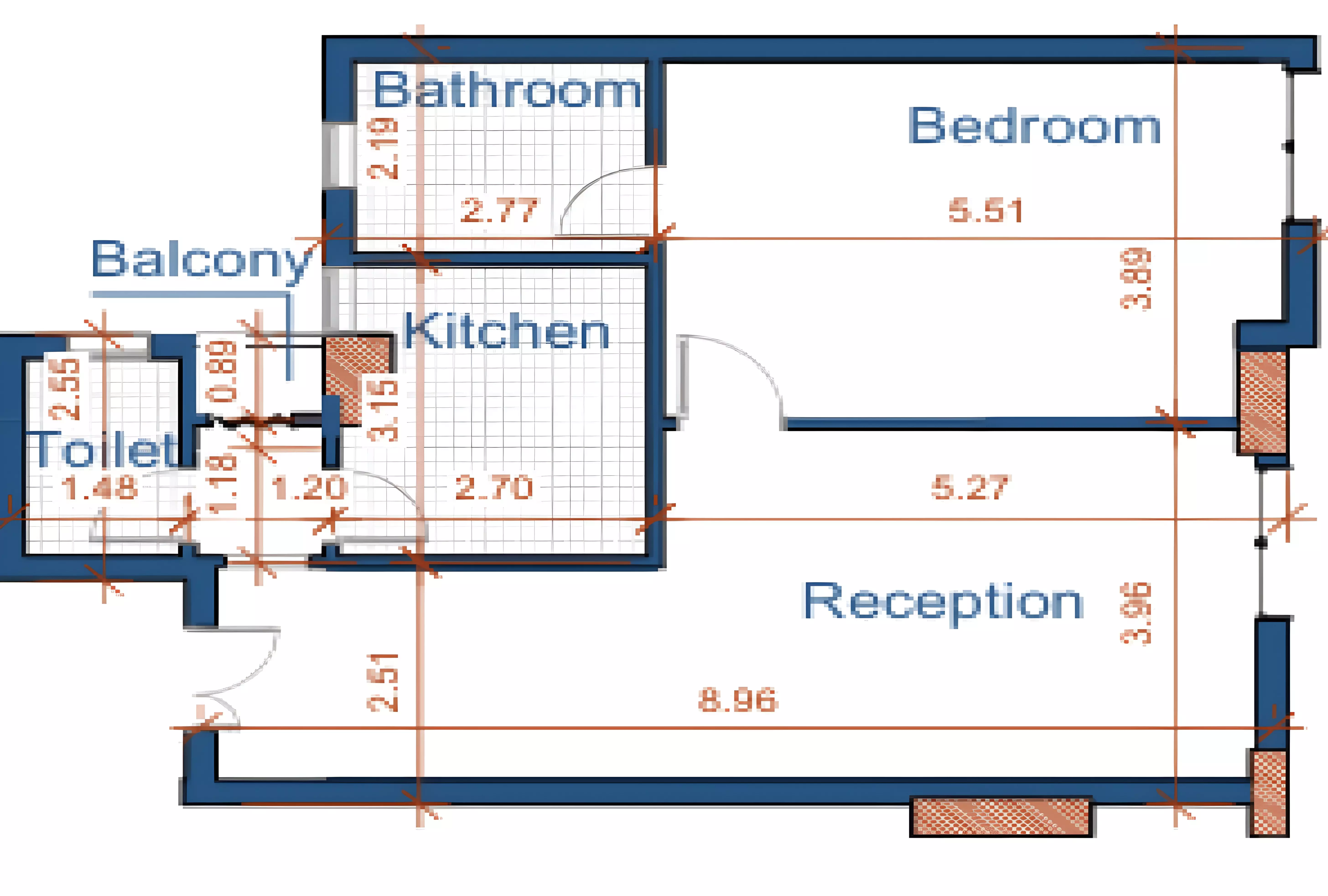 Unit floor plan image