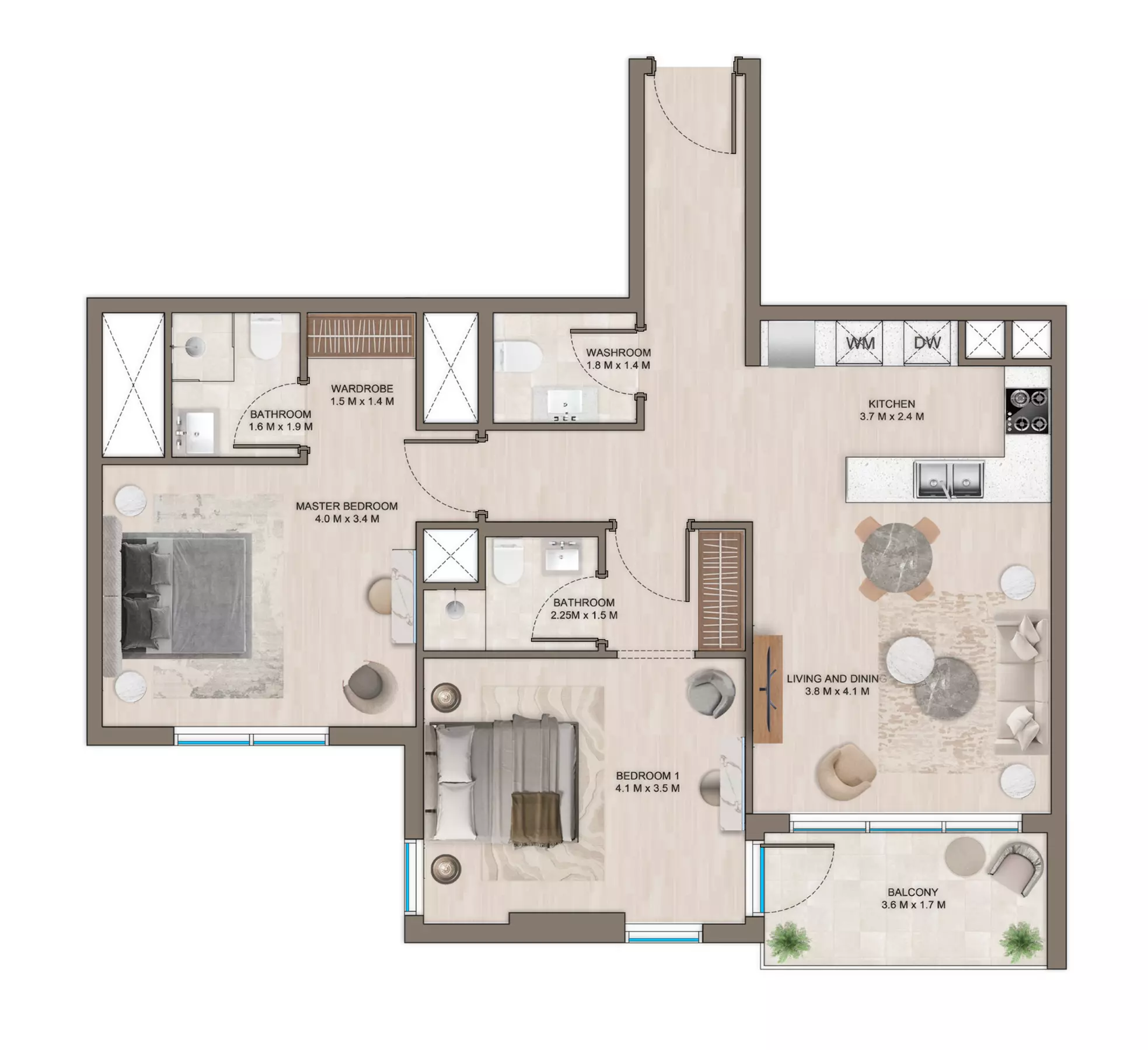 Unit floor plan image