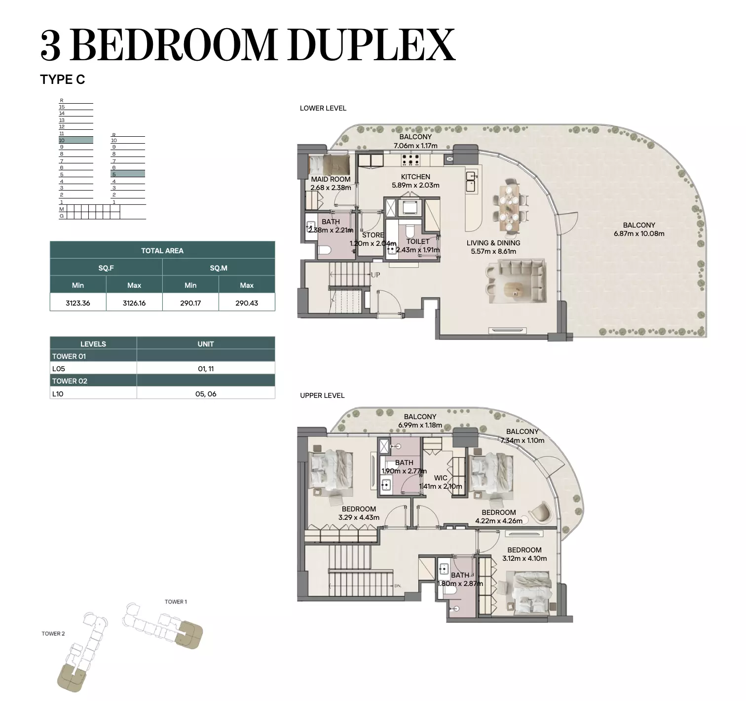 Unit floor plan image