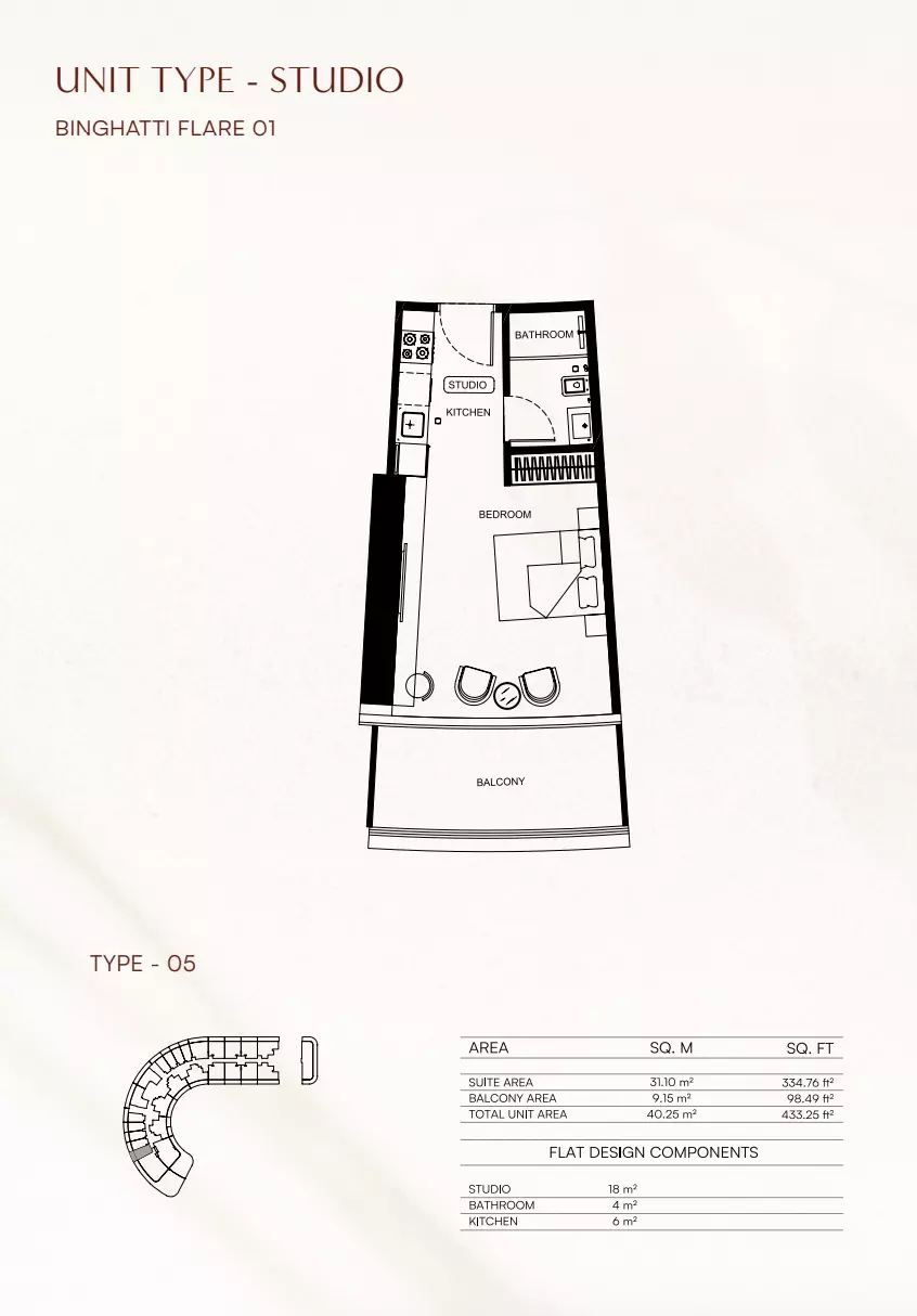 Unit floor plan image