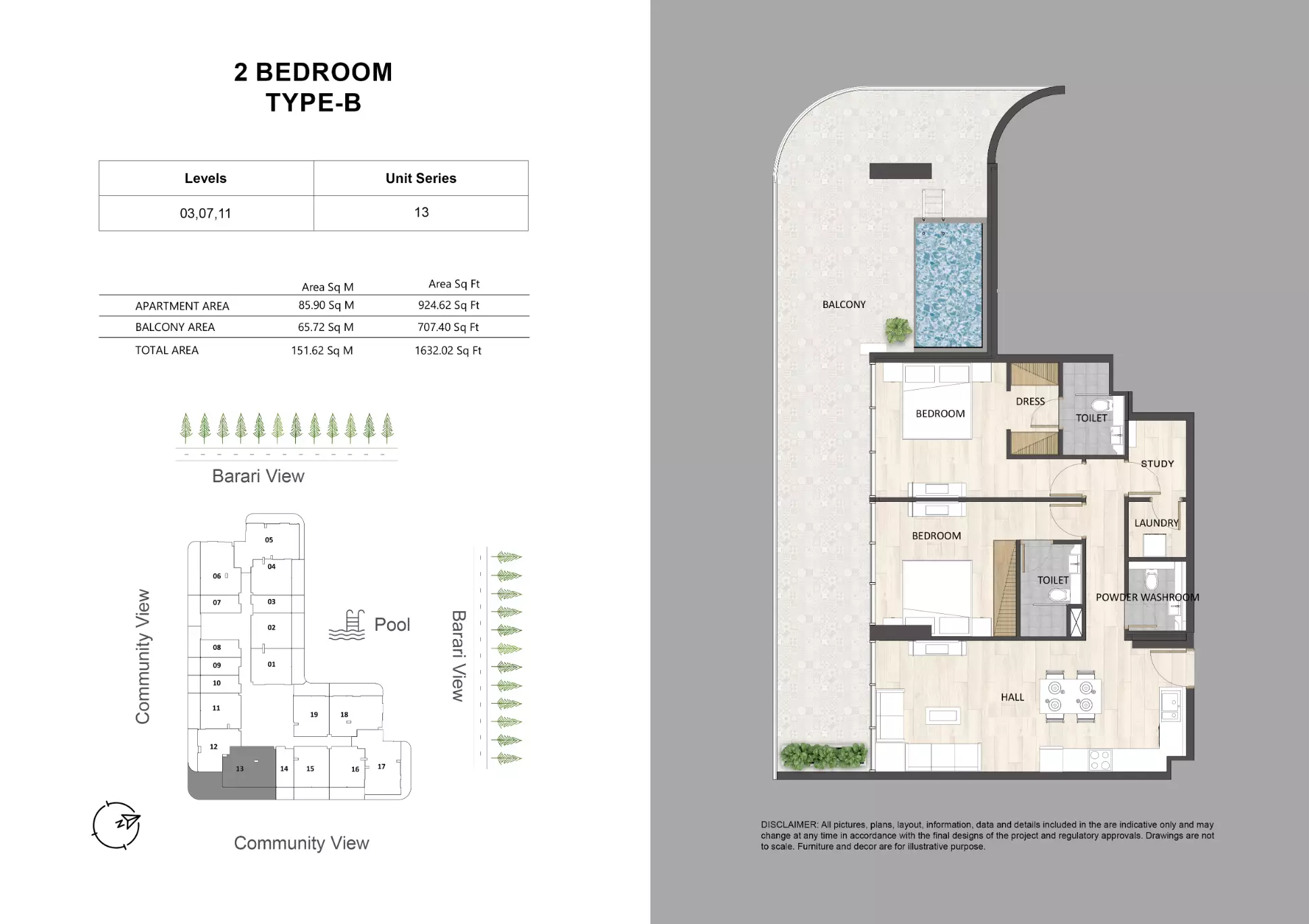 Unit floor plan image