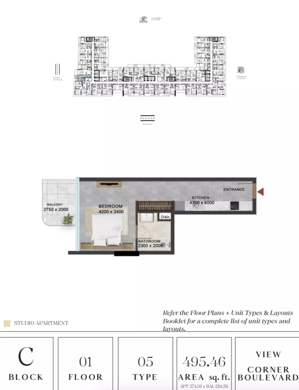 Unit floor plan image