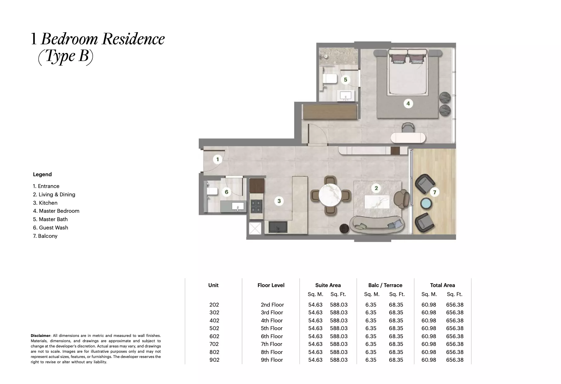 Unit floor plan image