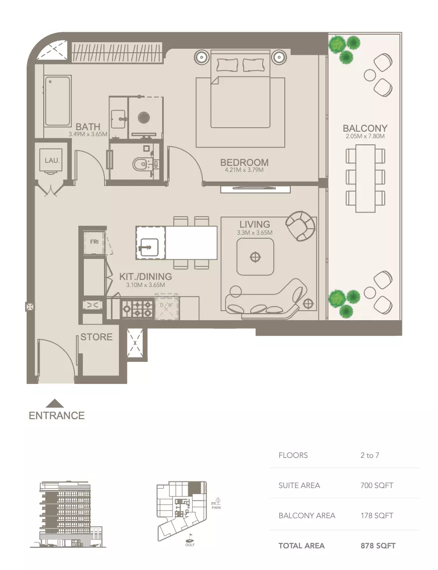 Unit floor plan image