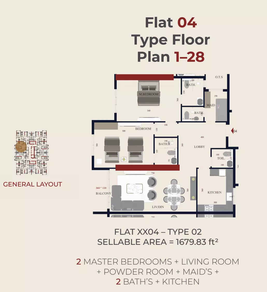 Unit floor plan image