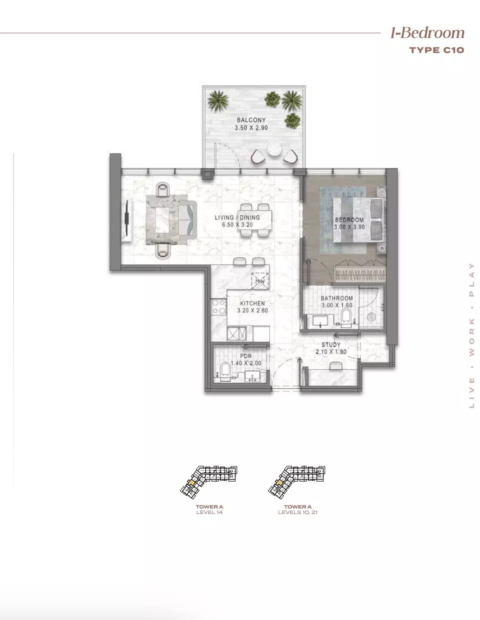 Unit floor plan image