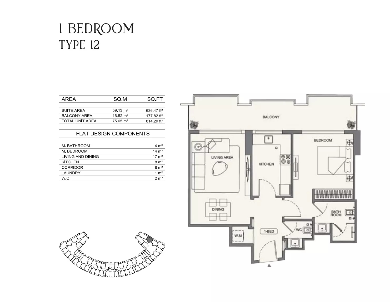 Unit floor plan image