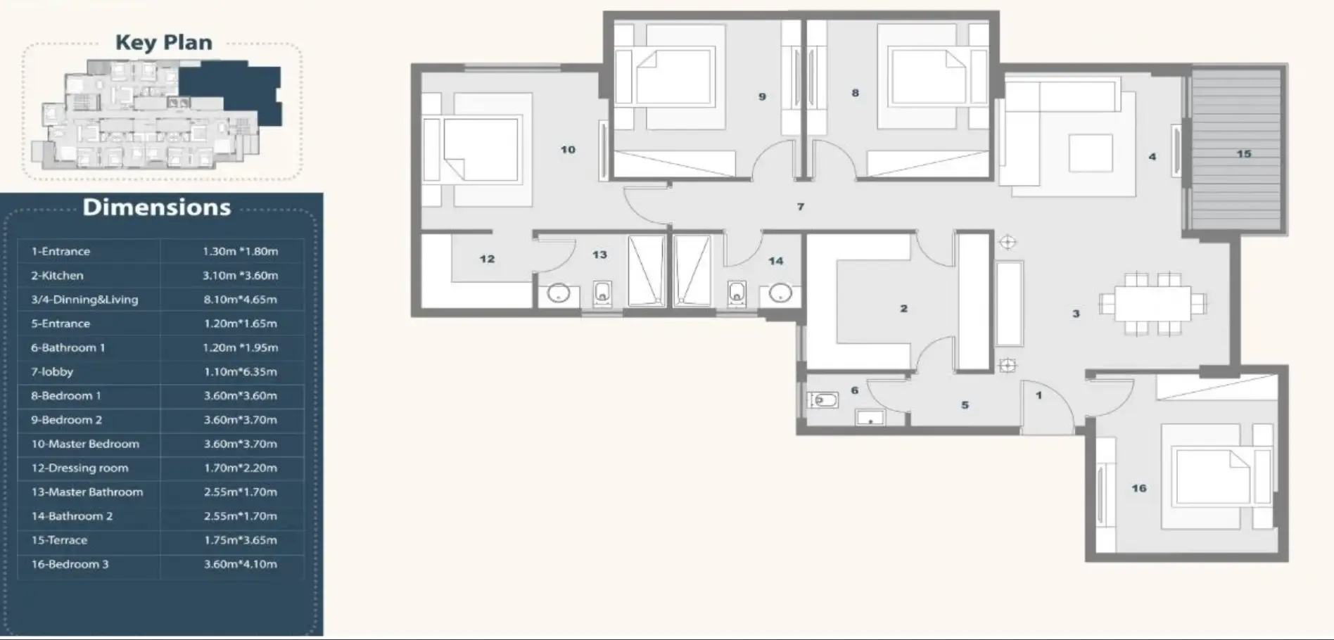 Unit floor plan image