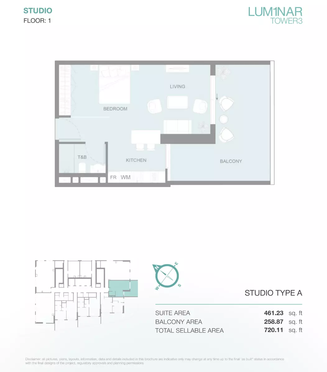 Unit floor plan image