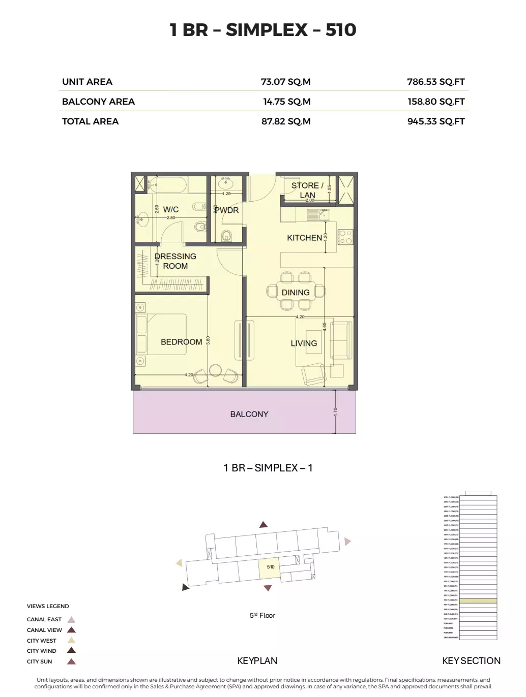 Unit floor plan image