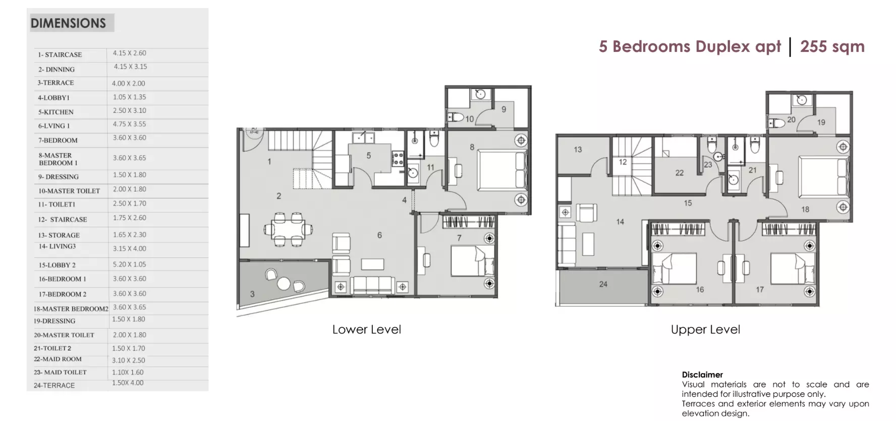 صورة مخطط ارضية الوحدة