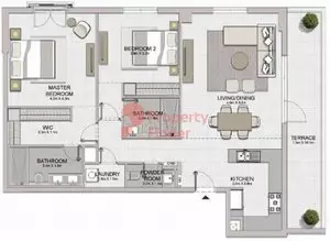 Le Ciel Type 7 Level 6, 2 beds